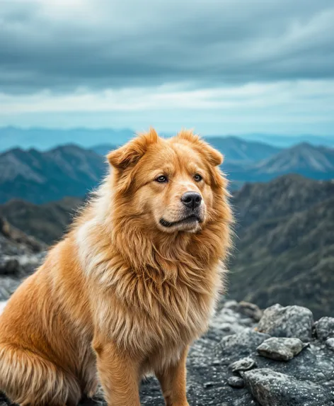 golden mountain dog