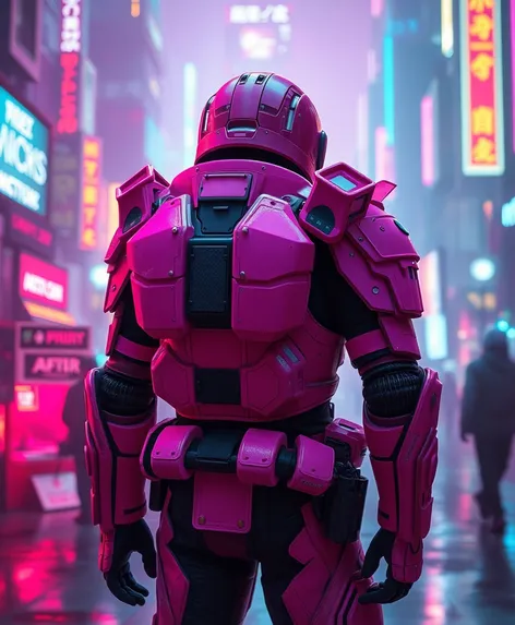 pink body armour