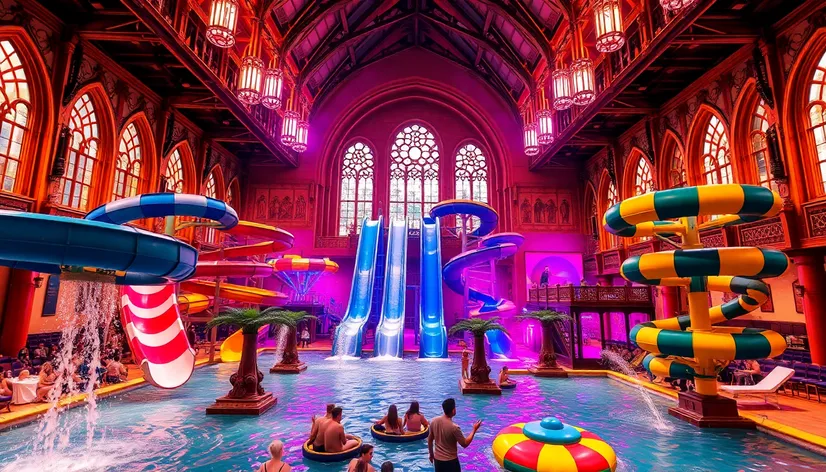 water park in megachurch