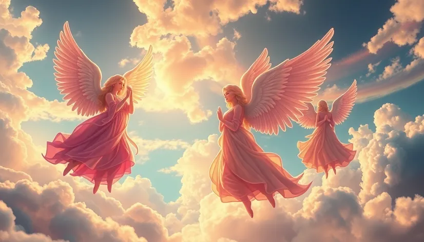 angels in the sky