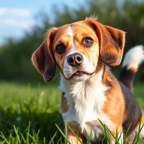 beagle mix dog