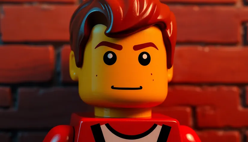 realistic lego man