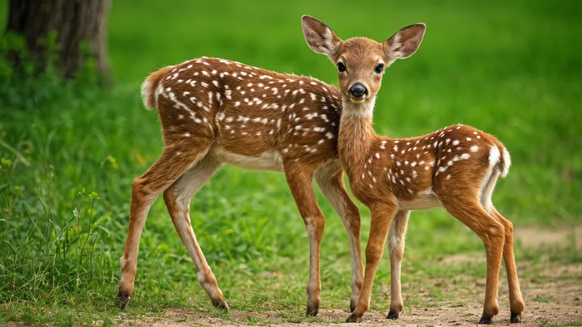 baby deer