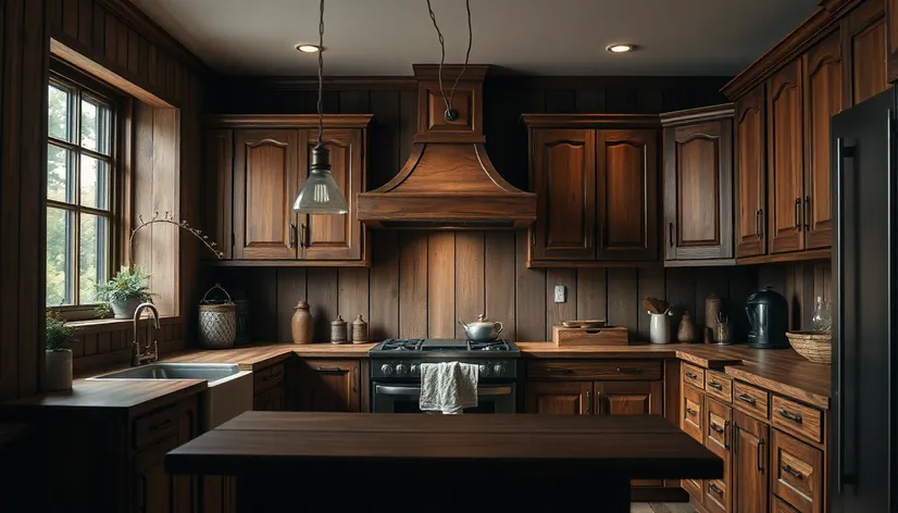 rustic kitchen cabinets