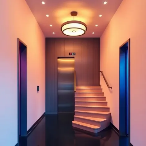 elevator stairs