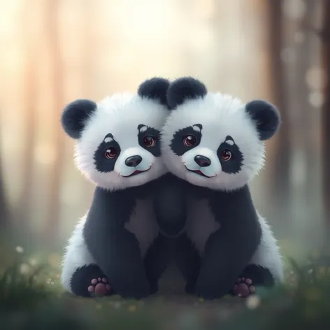 twin panda