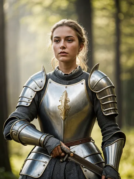 female knight armor