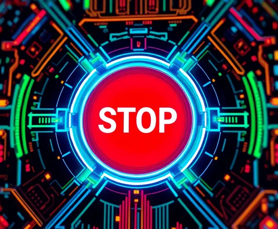 stop button