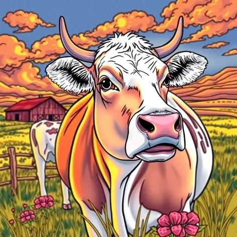 cow coloring pages