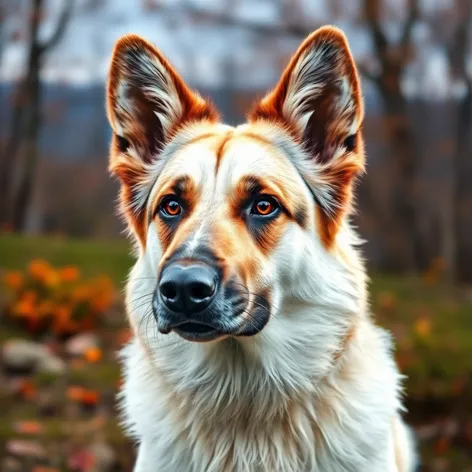 german shepherd white colour