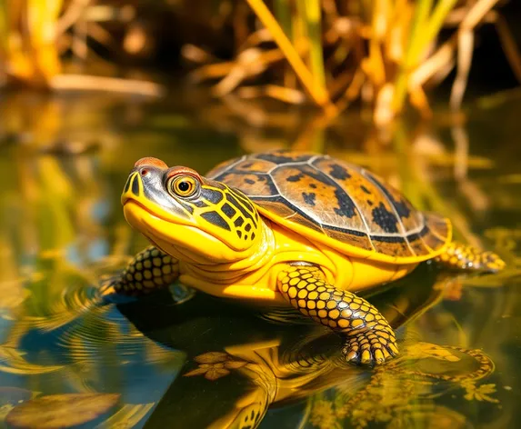 yellow slider turtle