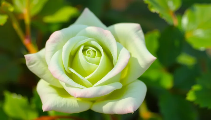 green rose rose