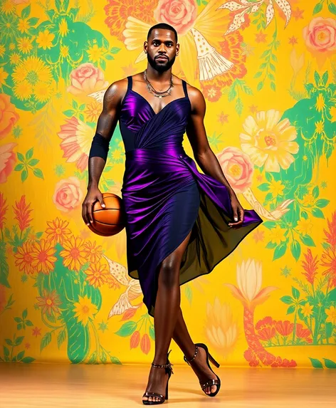 lebron in a dress