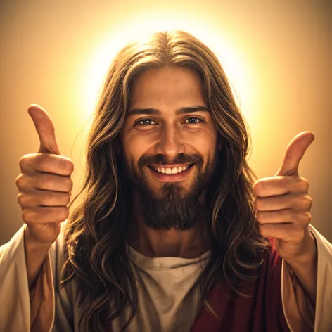 thumbs up jesus