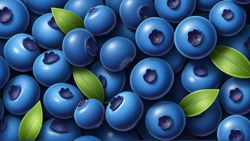 cartoon blueberry