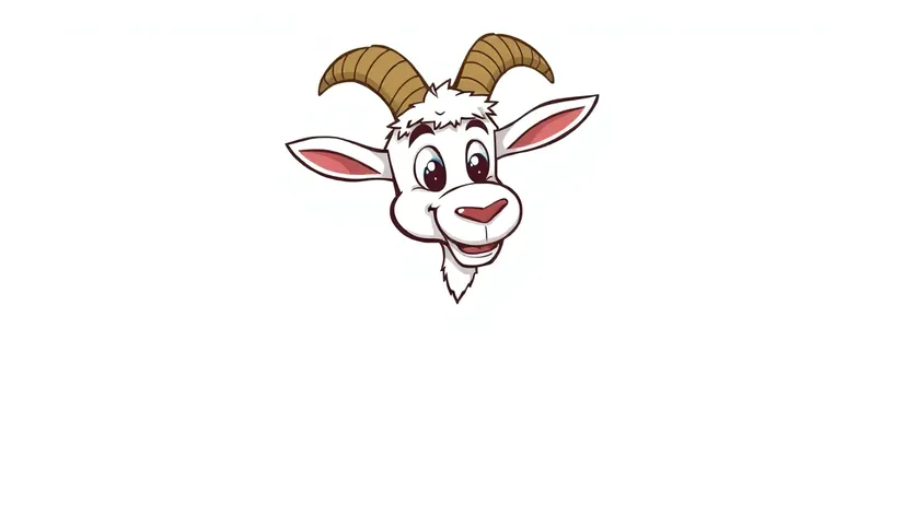 goat head cartoon