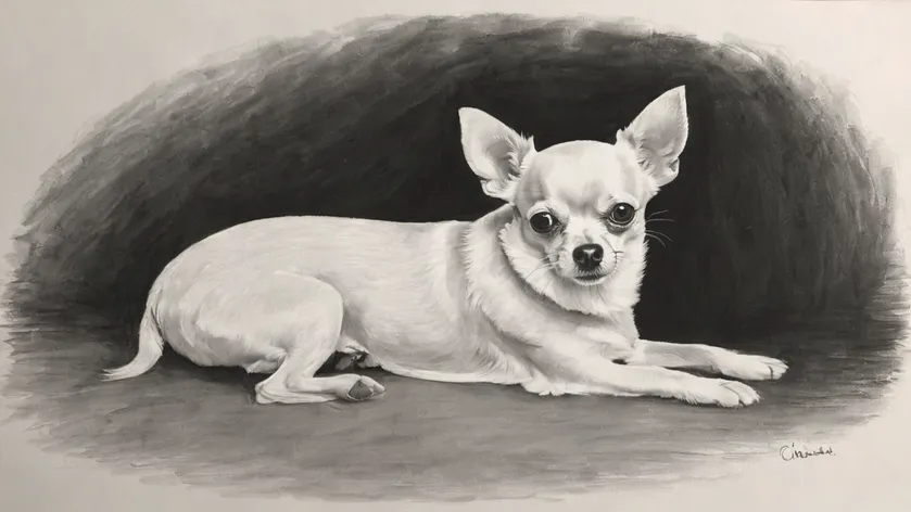 chihuahua drawing