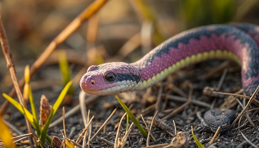 pink hognose snake