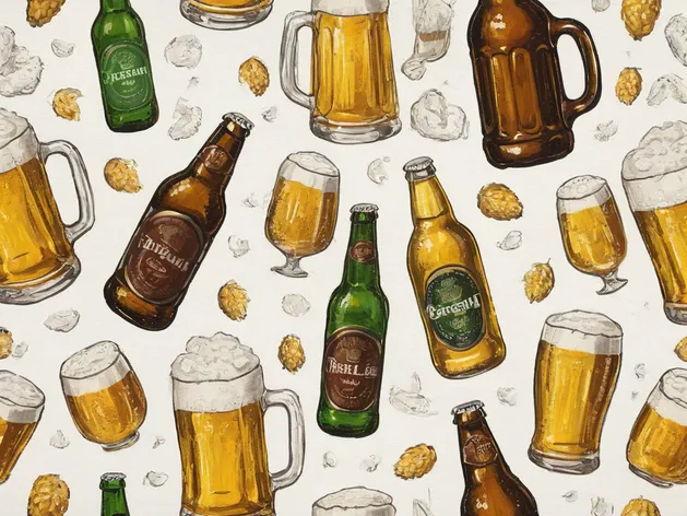 beer drawing
