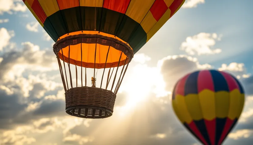 hot air balloon basket