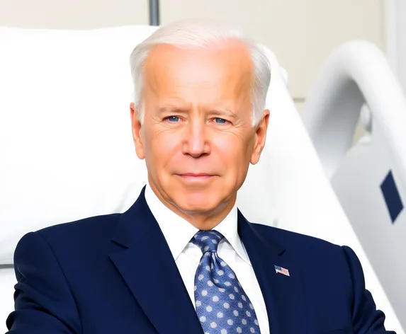 is biden on his