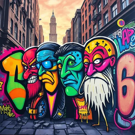 graffiti characters drawings