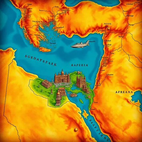 ancient middle east map