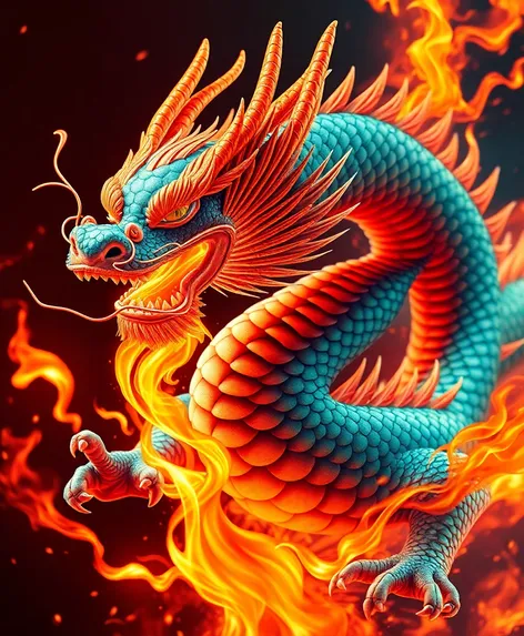 beautiful chinese dragon