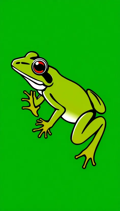 frog outline