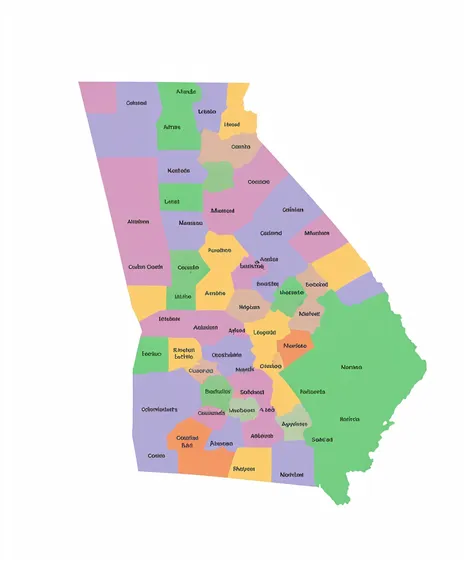 ga county map