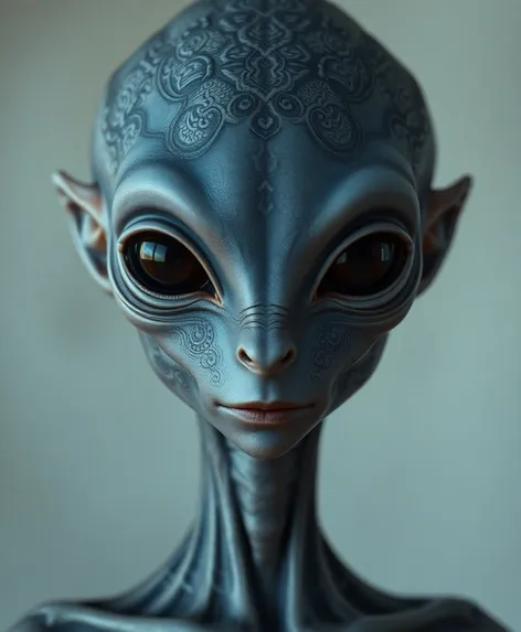 female gray alien