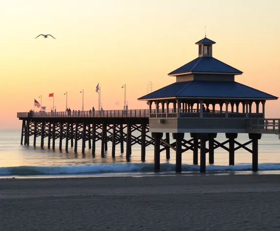 tybee beach pier and