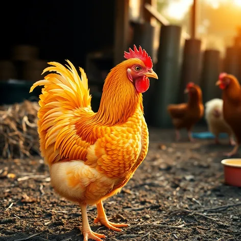 golden wyandotte chicken