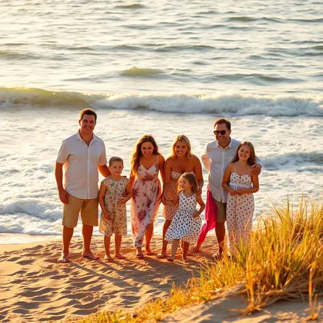 family beach photos