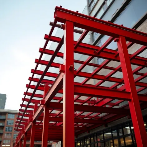 metal pergola with roof