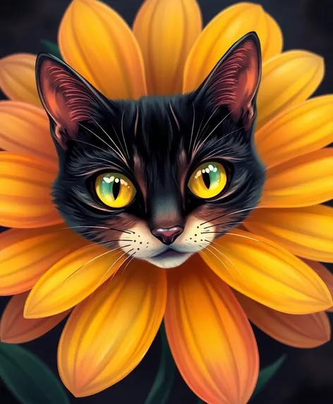 cat eyes dazzle flower