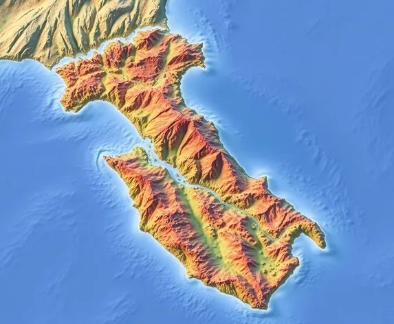 map of sardinia italy