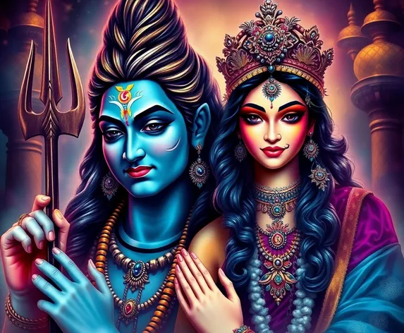 lord shiva & parvathi