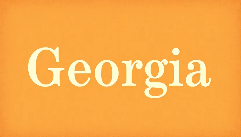 georgia letterng