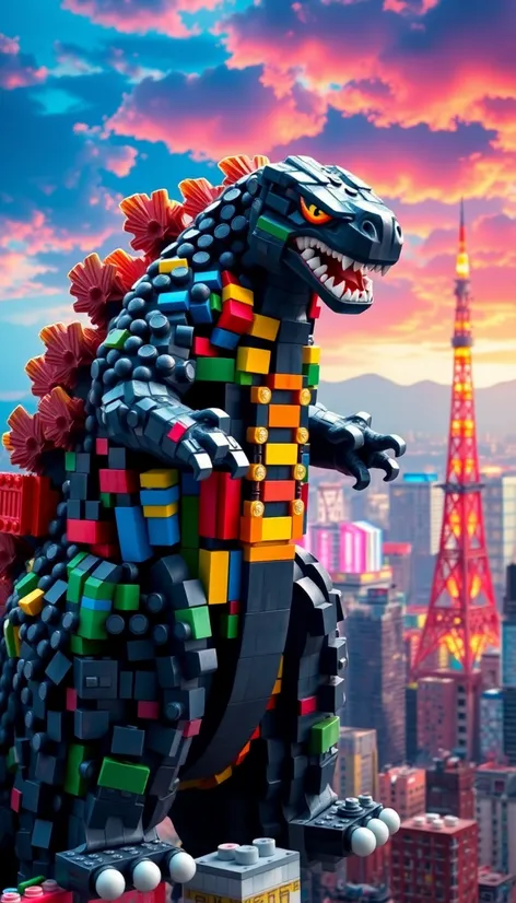 lego godzilla pictures