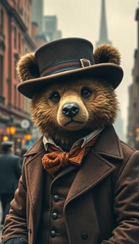 bear with top hat