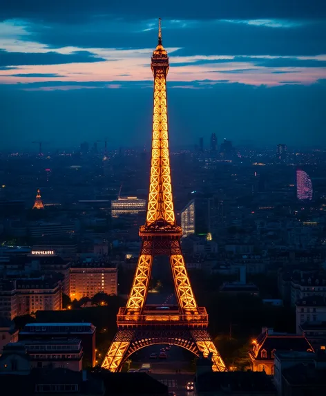 paris city skyline