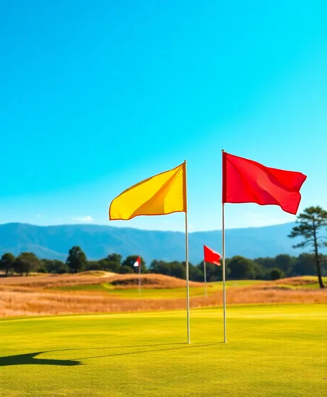 golf flags