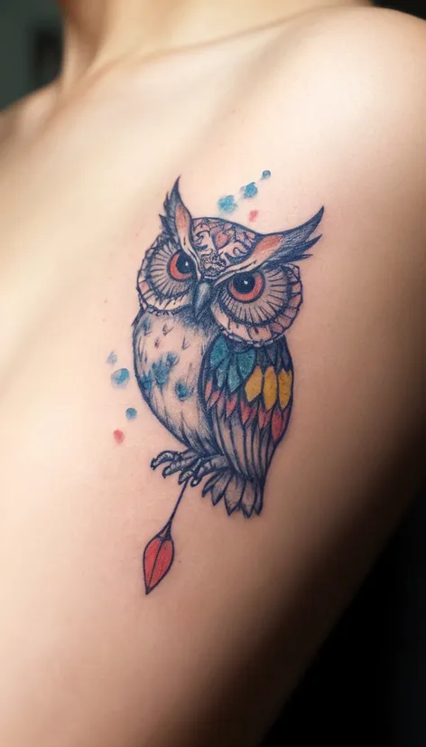 owl tattoo