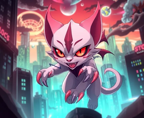 anime cat demon