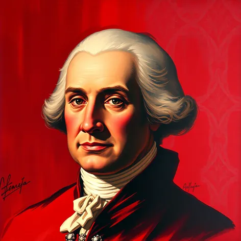 george washington painting in