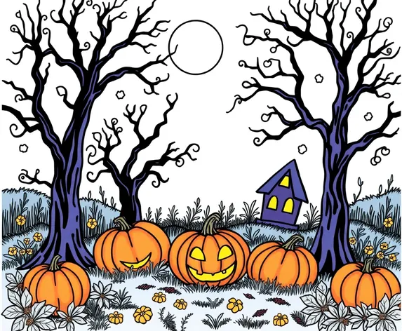 cute halloween coloring pages