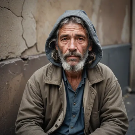 homeless man