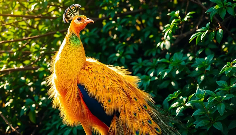 golden peacock