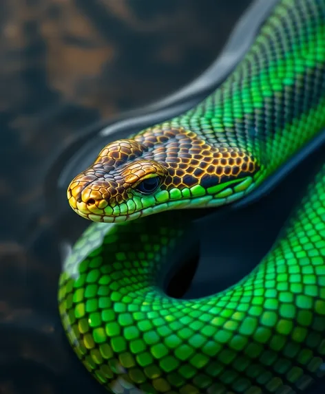 lake erie water snake